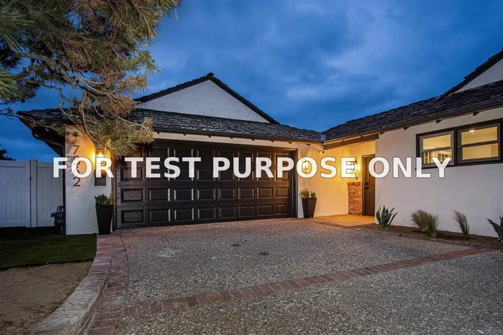 Demo/Test Data 7362 Brodiaea Way, La Jolla, Ca 92037