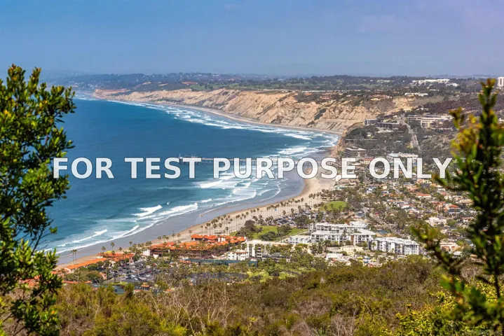 Demo/Test Data 7362 Brodiaea Way, La Jolla, Ca 92037