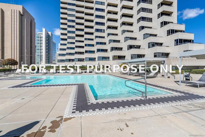 Demo/Test Data 700 Front St Unit 2501, San Diego, Ca 92101