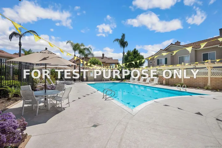 Demo/Test Data 405 Whispering Willow Dr Unit F, Santee, Ca 92071