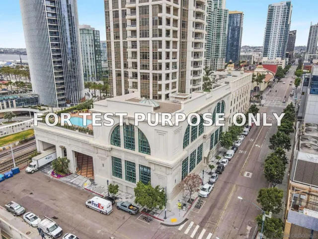Demo/Test Data 700 W E St Unit 1002, San Diego, Ca 92101