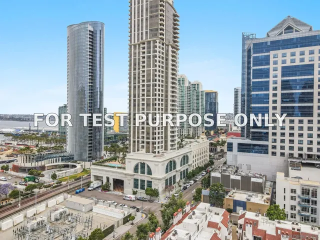 Demo/Test Data 700 W E St Unit 1002, San Diego, Ca 92101