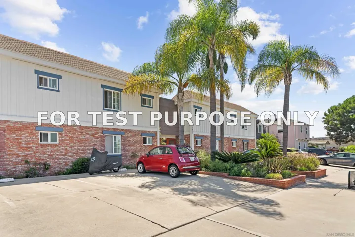 Demo/Test Data 4747 Hamilton St Unit Unit 25, San Diego, Ca 92116