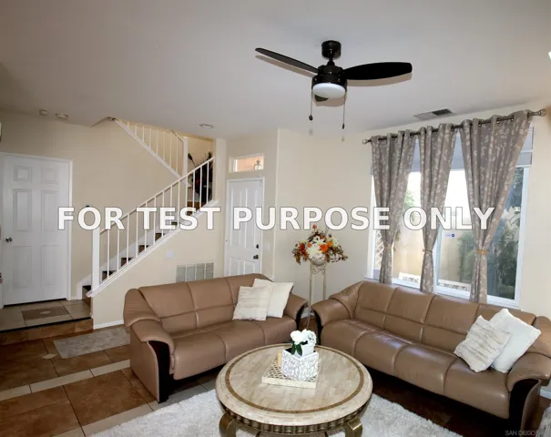 Demo/Test Data 11681 Compass Point Drive North Unit 7, San Diego, Ca 92126