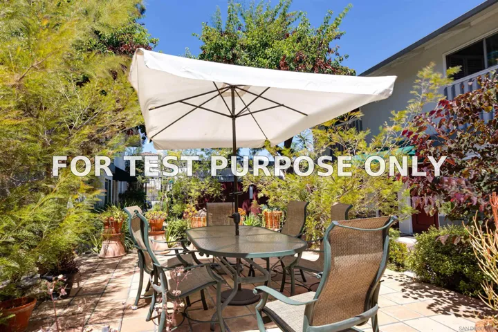Demo/Test Data 1265 Essex St Unit 9, San Diego, Ca 92103