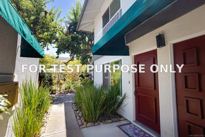 Demo/Test Data 1265 Essex St Unit 9, San Diego, Ca 92103