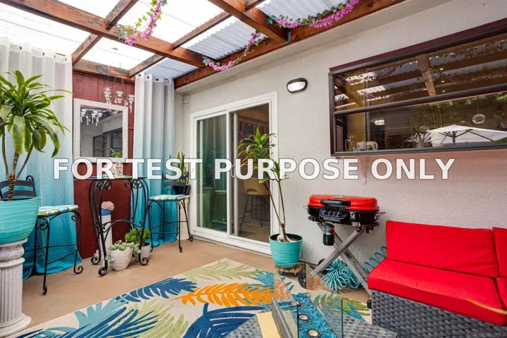 Demo/Test Data 1265 Essex St Unit 9, San Diego, Ca 92103