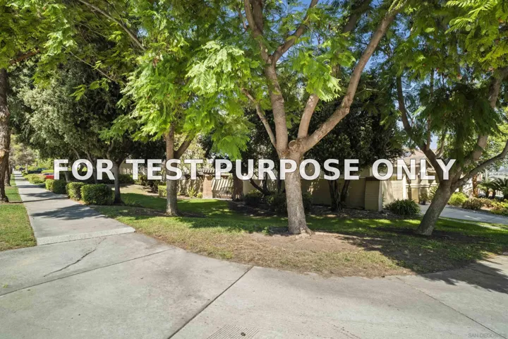 Demo/Test Data 2553 Oak Springs Dr, Chula Vista, Ca 91915