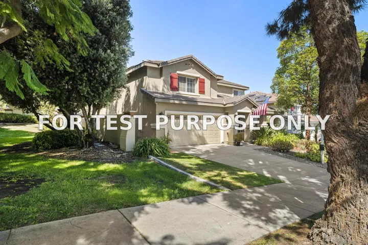 Demo/Test Data 2553 Oak Springs Dr, Chula Vista, Ca 91915