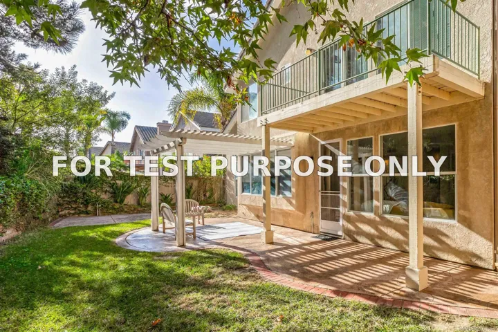 Demo/Test Data 3383 Avenida Nieve, Carlsbad, Ca 92009