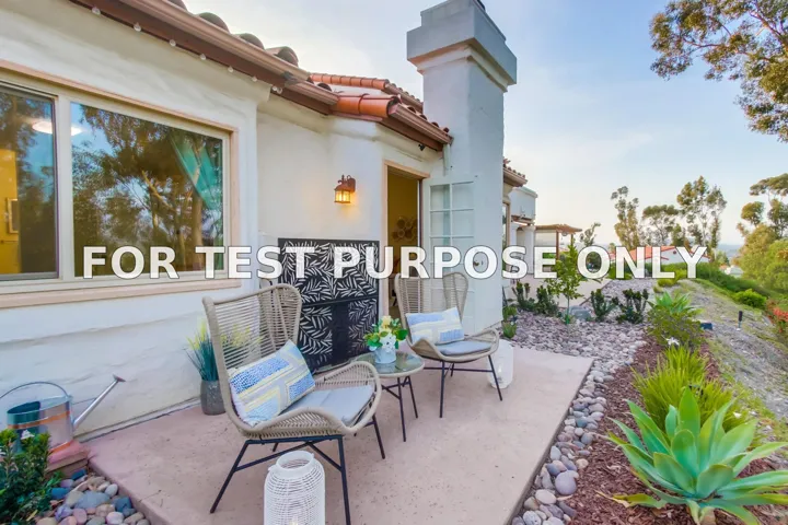Demo/Test Data 12242 Paseo Lucido Unit C, San Diego, Ca 92128