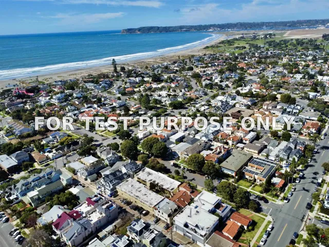 Demo/Test Data 929-931 E Ave, Coronado, Ca 92118