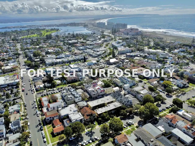 Demo/Test Data 929-931 E Ave, Coronado, Ca 92118