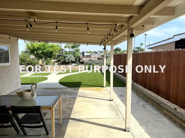 Demo/Test Data 3534 Mt. Everest Blvd., San Diego, Ca 92111