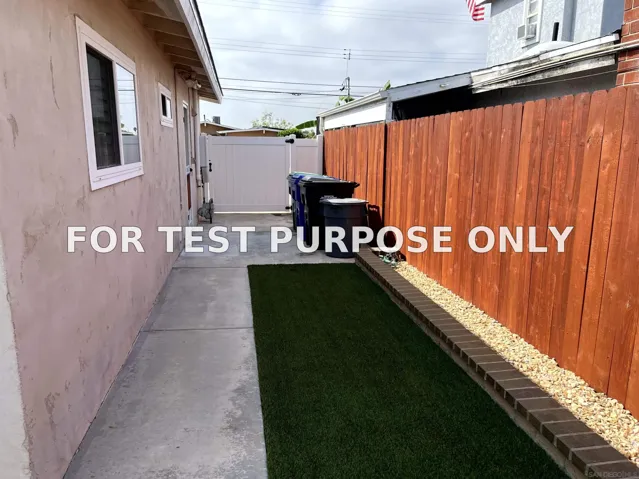 Demo/Test Data 3534 Mt. Everest Blvd., San Diego, Ca 92111