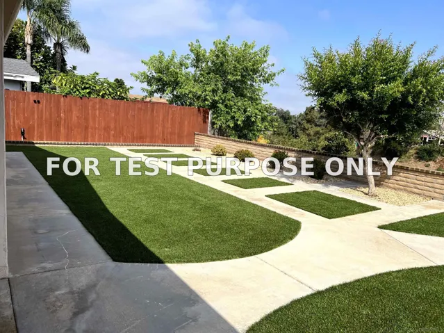 Demo/Test Data 3534 Mt. Everest Blvd., San Diego, Ca 92111