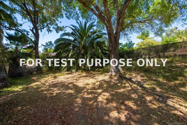 Demo/Test Data 10833 Challenge Blvd, La Mesa, Ca 91941