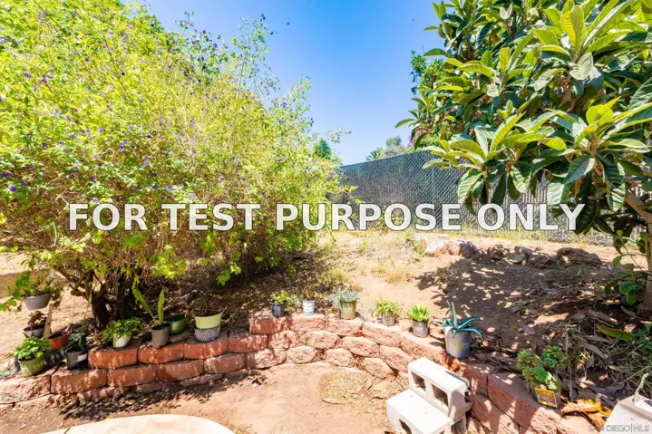Demo/Test Data 10833 Challenge Blvd, La Mesa, Ca 91941