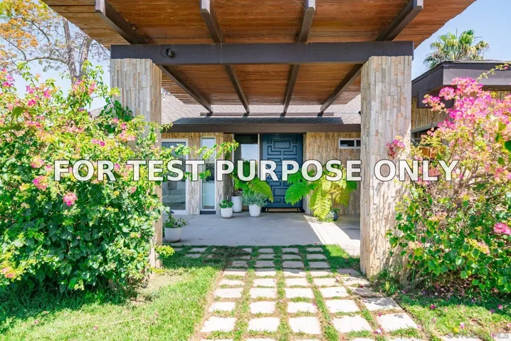 Demo/Test Data 4325 Citrus Ln, Fallbrook, Ca 92028
