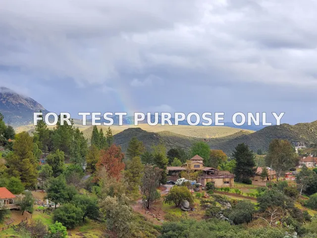 Demo/Test Data 2449 Nido Aguila, Alpine, Ca 91901