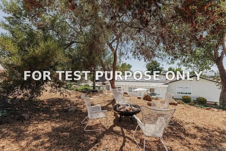 Demo/Test Data 1704 Balanced Rock Ln, El Cajon, Ca 92019