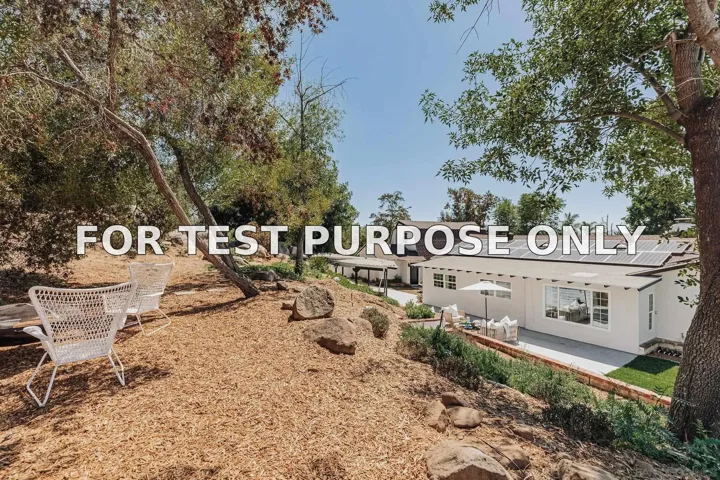 Demo/Test Data 1704 Balanced Rock Ln, El Cajon, Ca 92019