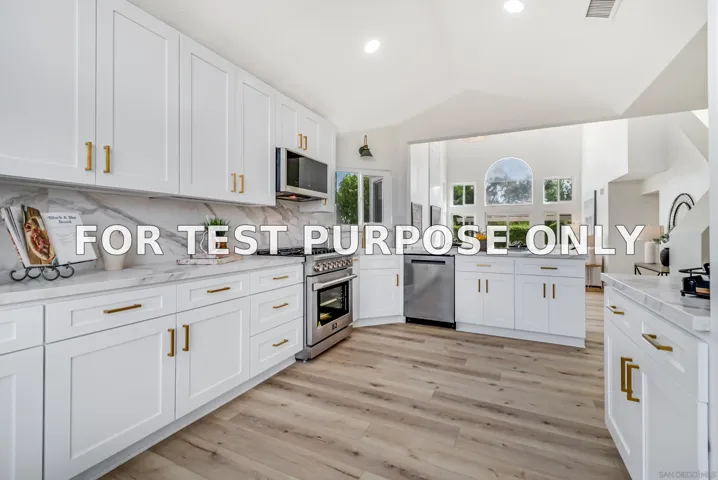 Demo/Test Data 3753 Hillview Way, Oceanside, Ca 92056