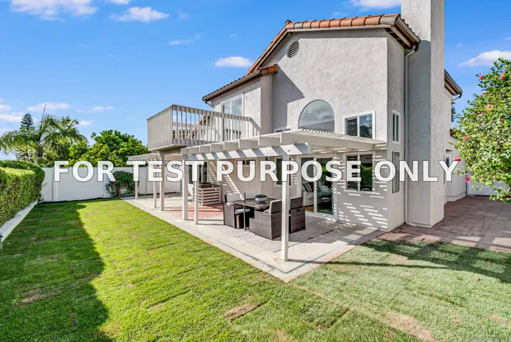 Demo/Test Data 3753 Hillview Way, Oceanside, Ca 92056