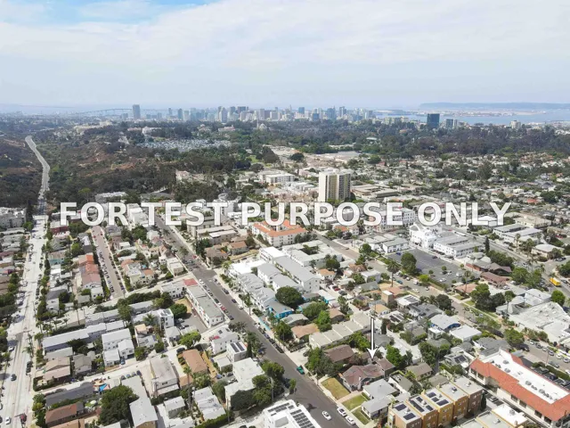 Demo/Test Data 3720 Georgia St, San Diego, Ca 92103