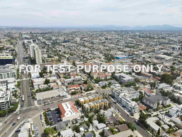 Demo/Test Data 3720 Georgia St, San Diego, Ca 92103