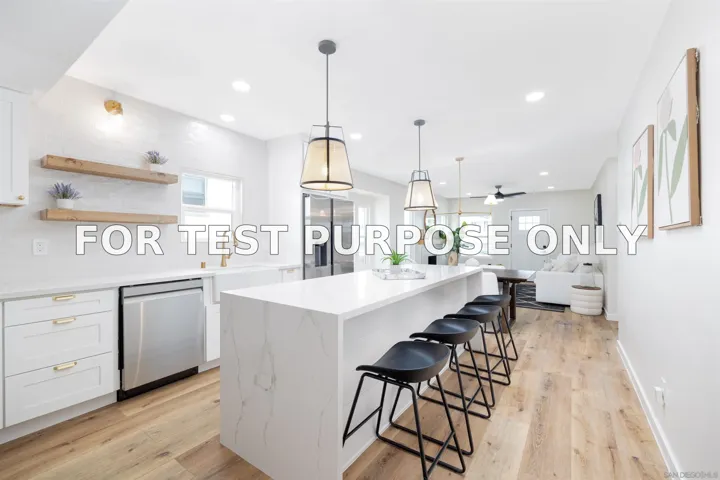 Demo/Test Data 3720 Georgia St, San Diego, Ca 92103