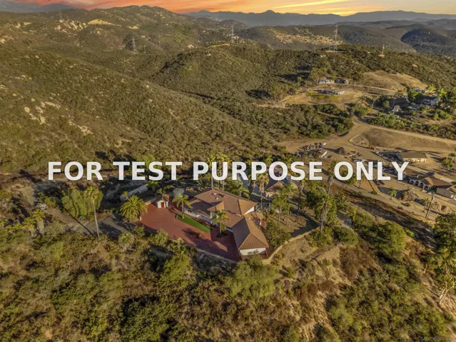 Demo/Test Data 12636 Calle De Rob, Poway, Ca 92064