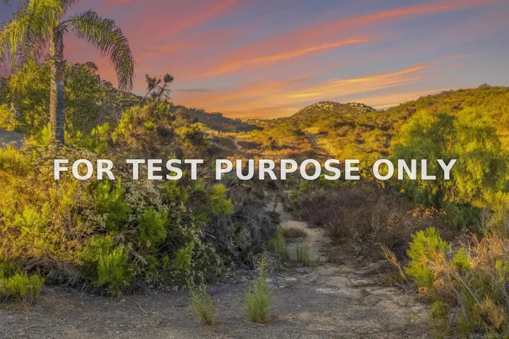 Demo/Test Data 12636 Calle De Rob, Poway, Ca 92064