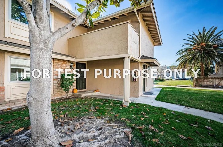 Demo/Test Data 904 Amistad Court Unit C, El Cajon, Ca 92019