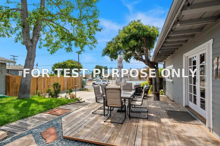 Demo/Test Data 1971 Ebers Street, San Diego, Ca 92107