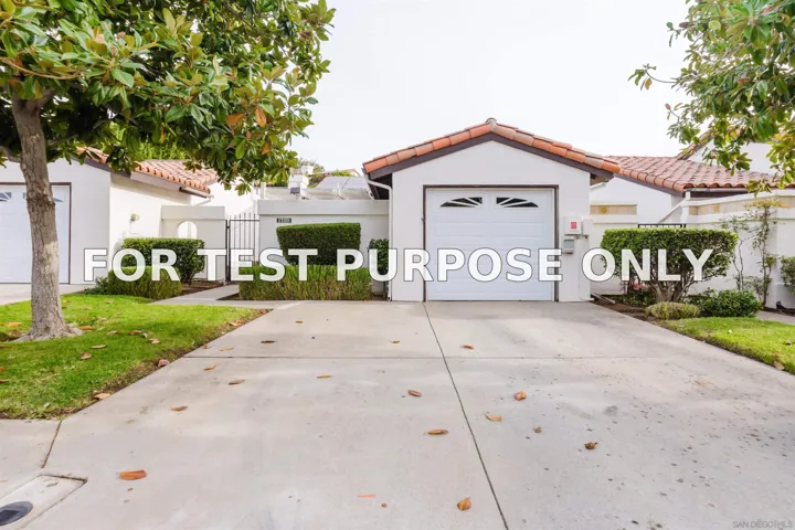 Demo/Test Data 1769 Woodbrook Lane, Fallbrook, Ca 92028