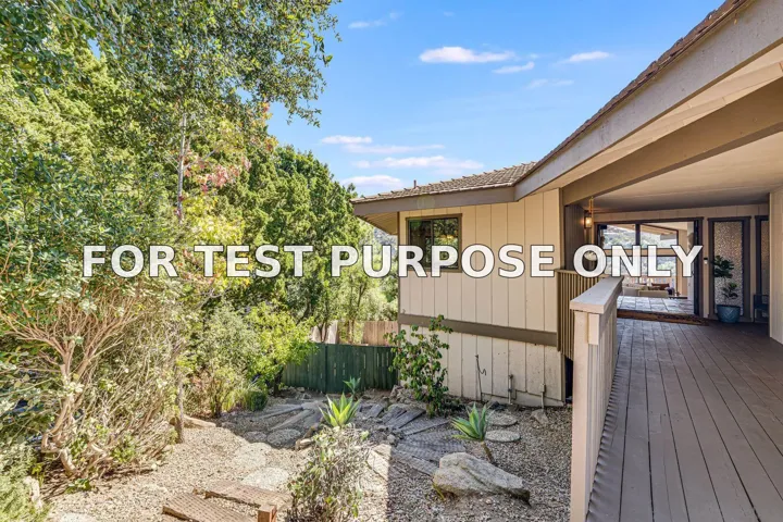 Demo/Test Data 9611 Indian Creek Way, Escondido, Ca 92026