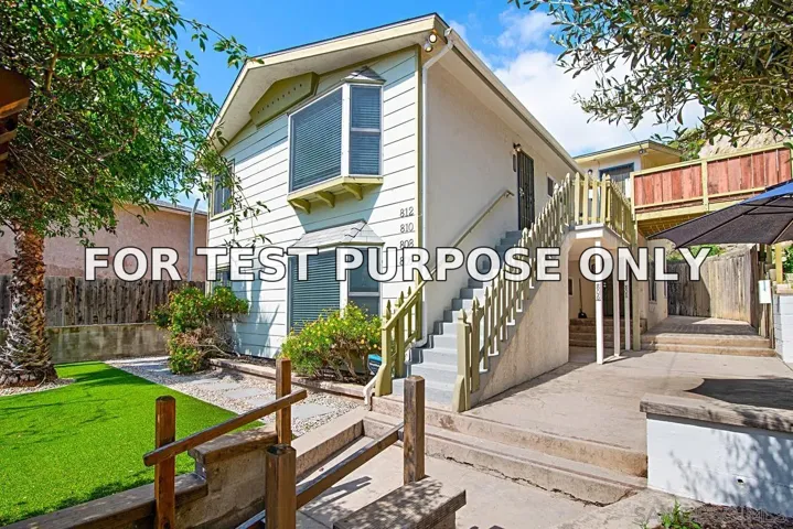 Demo/Test Data 806-812 W Brookes Ave, San Diego, Ca 92103