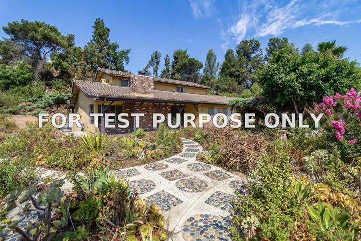 Demo/Test Data 1440 Hidden Mesa Ct, El Cajon, Ca 92019