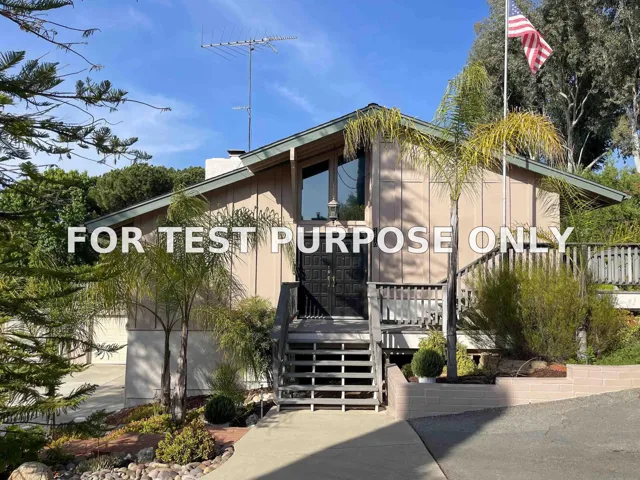 Demo/Test Data 2810 La Colina Dr, Escondido, Ca 92027