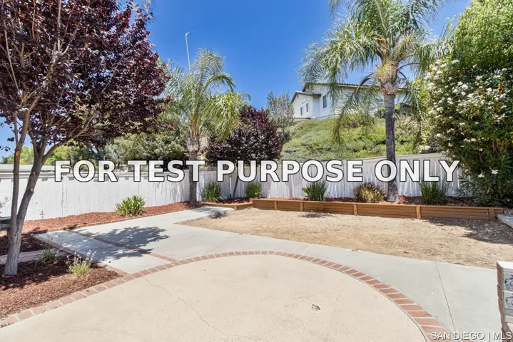 Demo/Test Data 29751 Calle Palmas, Temecula, Ca 92591
