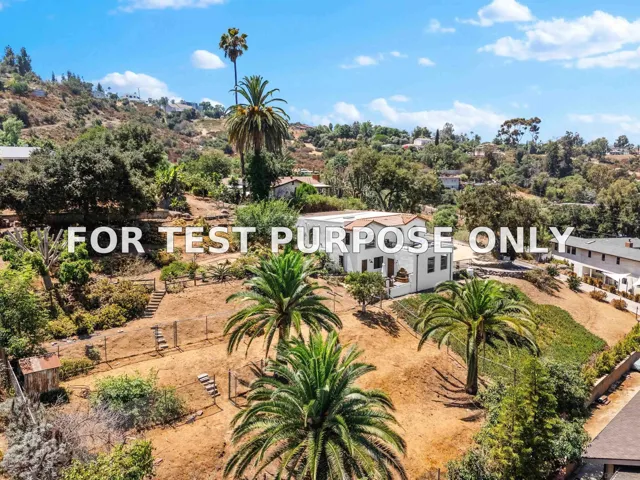 Demo/Test Data 1262 Horizon Rdg, El Cajon, Ca 92020