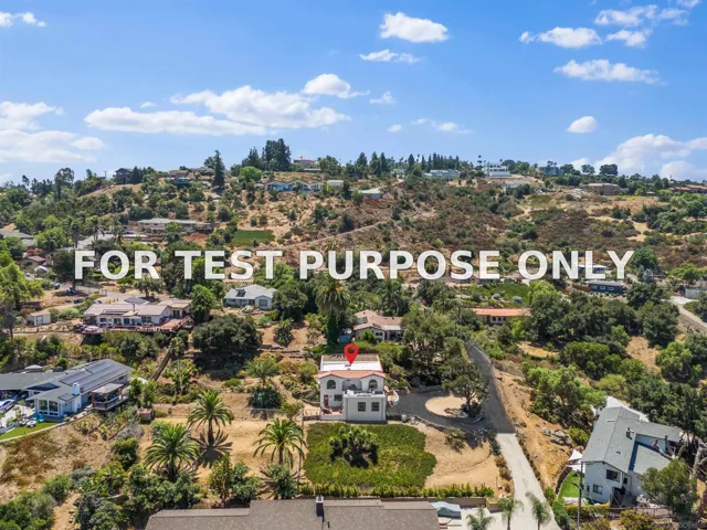 Demo/Test Data 1262 Horizon Rdg, El Cajon, Ca 92020