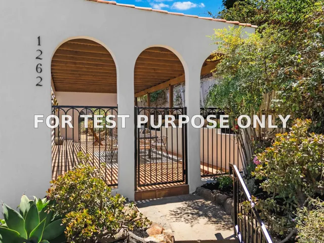 Demo/Test Data 1262 Horizon Rdg, El Cajon, Ca 92020