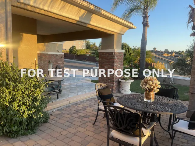 Demo/Test Data 11645 Spruce Run Dr, San Diego, Ca 92131