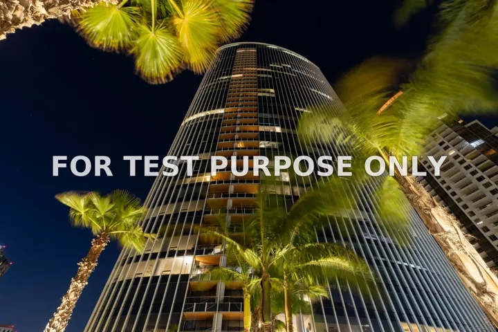 Demo/Test Data 888 W E St Unit 1802, San Diego, Ca 92101