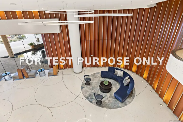 Demo/Test Data 888 W E St Unit 1802, San Diego, Ca 92101