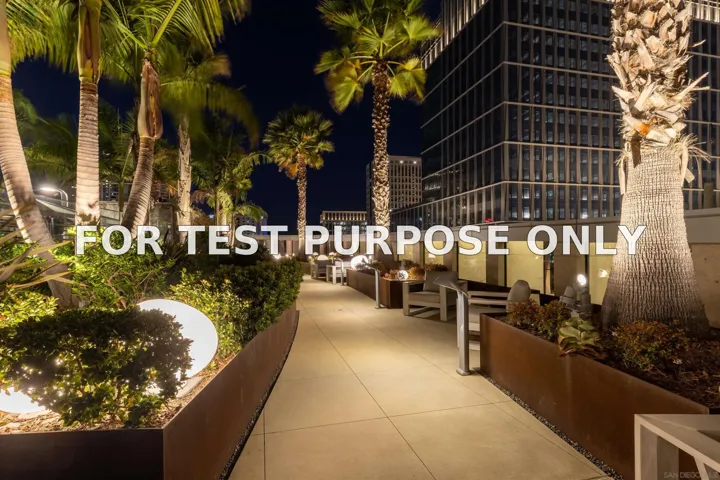 Demo/Test Data 888 W E St Unit 1802, San Diego, Ca 92101