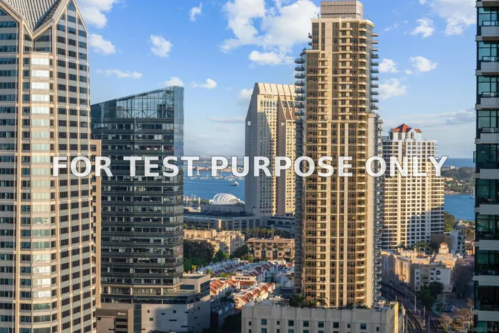 Demo/Test Data 1325 Pacific Hwy Unit 2804, San Diego, Ca 92101