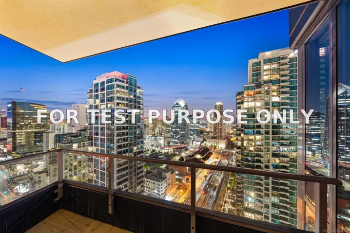 Demo/Test Data 1325 Pacific Hwy Unit 2804, San Diego, Ca 92101